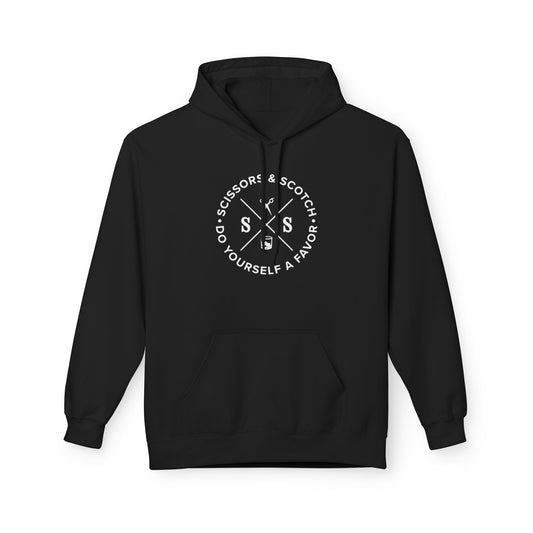 Scissors & Scotch Fleece Hoodie - Unisex Cozy Casual Wear