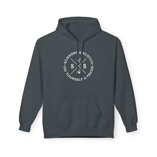 Scissors & Scotch Fleece Hoodie - Unisex Cozy Casual Wear